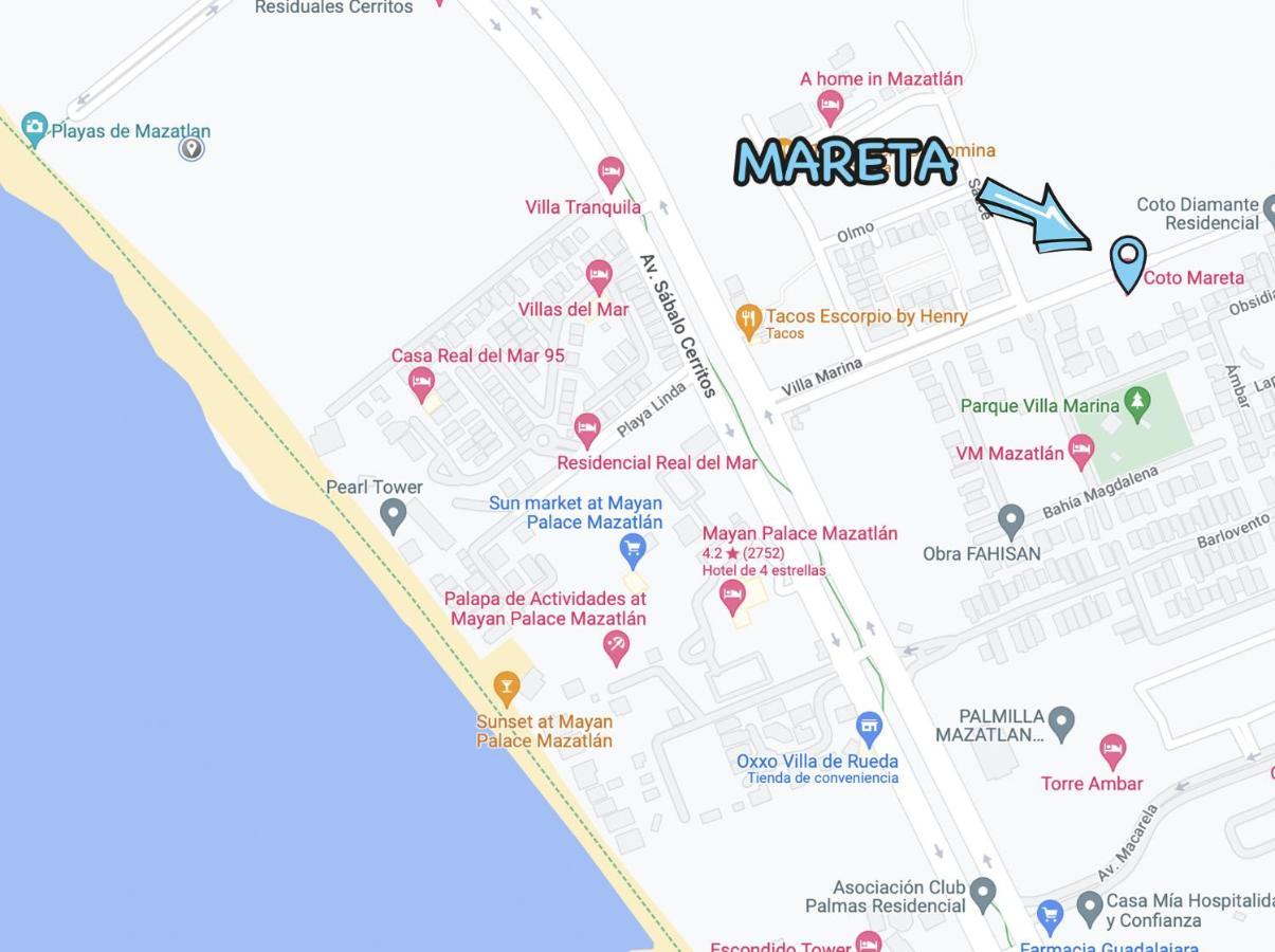 Mareta 201 Hermoso Cerca De La Playa Mazatlán Kültér fotó